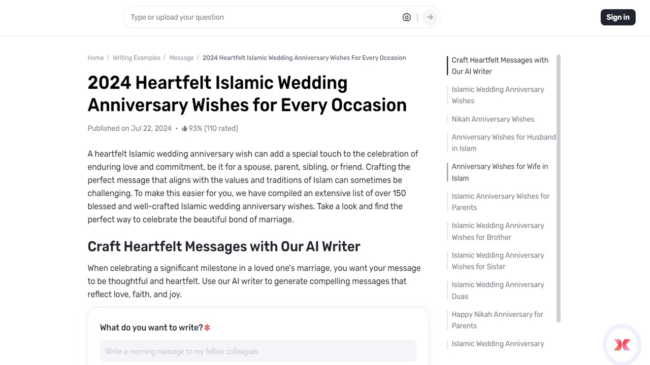 How Gauth Can Help You Write Personalized Islamic Wedding Anniversary Wishes